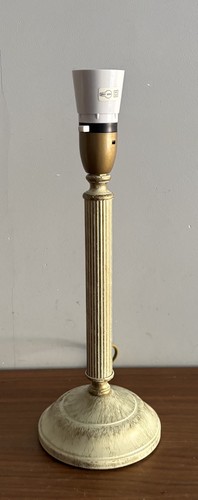 Vintage metal table lamp 34cm - vintage,