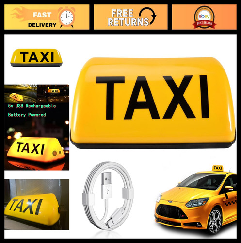 Led taxi roof sign - roof,