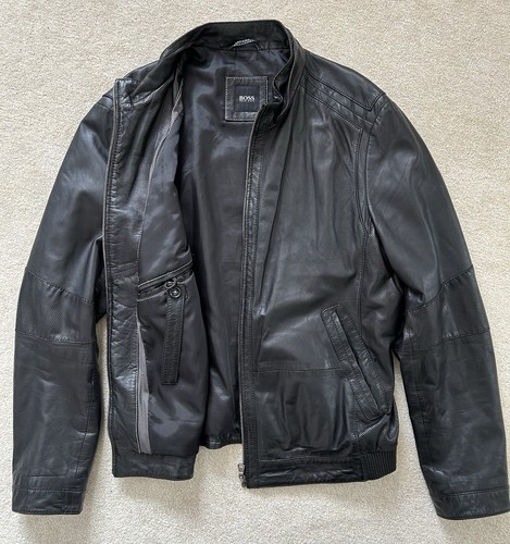Hugo boss finest lamb - boss, leather