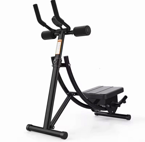 Steel abdominal crunch machine - steel,