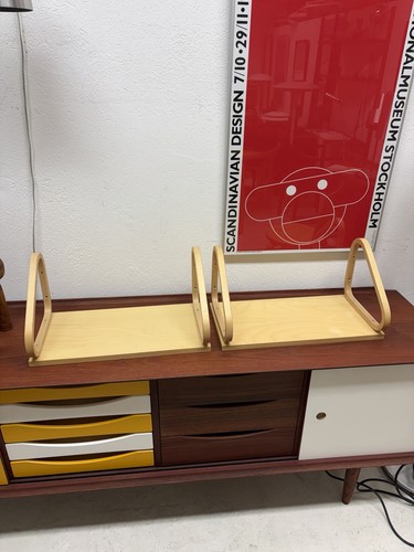 Pair alvar aalto shelves - of,