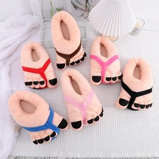 Funny Big Toe Shoes Plush Home