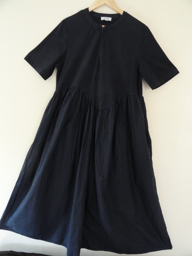 Cos black cotton - cotton, maxi