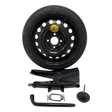 NISSAN MICRA SPARE WHEEL KIT K12E MK3 2002-2005 105 70 14 COMPLETE KIT  k12