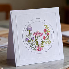 PRETTY ROUND FLOWERS WTH