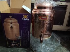 Pure Hammered Copper Water