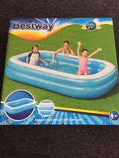 brand new Bestway Rectangular Inflatable Paddling Pool 2.62m
