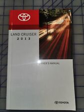 2013 Toyota Land Cruiser Owners Manual