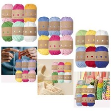 6Pcs Knitted Yarn Spaghetti