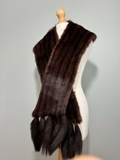 VINTAGE Genuine  Fur Long