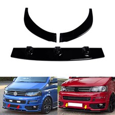 Black Front Bumper Lip
