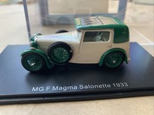 MG F MAGNA SALONETTE 1933 1/43 RESIN CAR MODEL BY NEO MODELS.