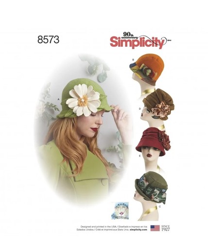 New simplicity 8573 retro hat - retro,