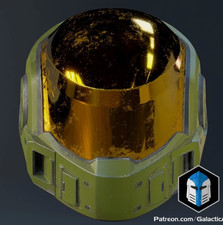 Halo Mirage spartan Helmet -