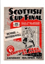 1952 Scottish Cup Final Dundee