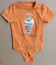 Y2K Ralph Lauren Bear Orange