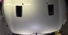 FORD FIESTA MK7 MOONDUST SILVER BONNET WITH CUT OUT FOR RS STYLE VENTS 08-12