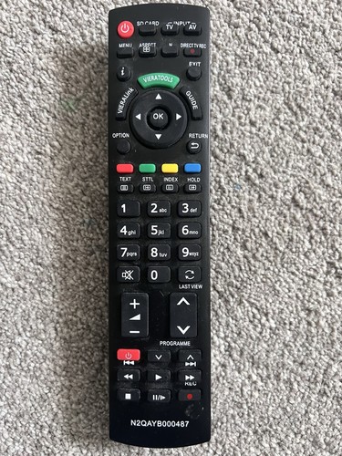 Panasonic remote control - panasonic, tv