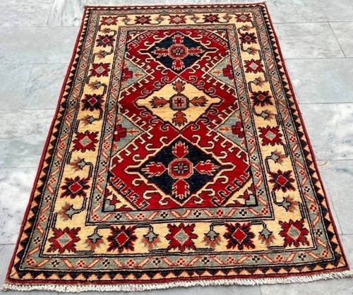 3x5 handmade afghan kazak - 3x5, ft