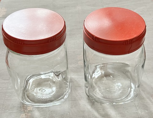 Two vintage retro - two, glass
