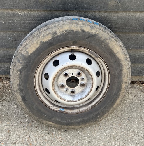 Steel wheel with tyre - steel,