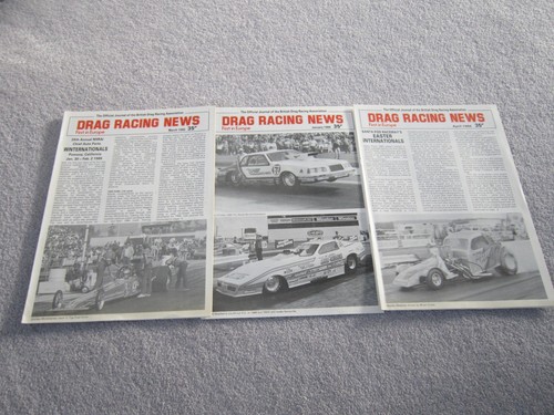 Drag racing news - x, magazine