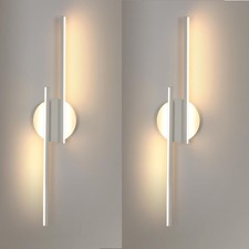 2x 24W LED Wall Light Warm