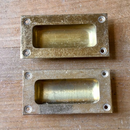 Pair vintage recessed - pair, of