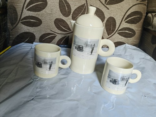 Off white cream - off, teapot