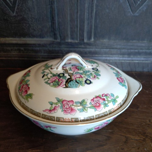 Vintage indian tree lidded - vintage,