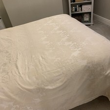 Dorma Cream King Size Brocade Duvet Cover 