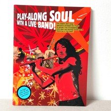 Play-Along Soul with A Live Band Flute Music Book Backing Tracks on CD