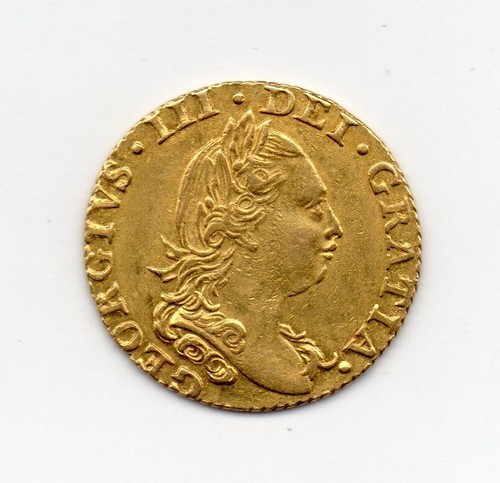 1775 half guinea george - george, iii
