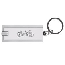 'Tandem Bicycle' LED Keyring