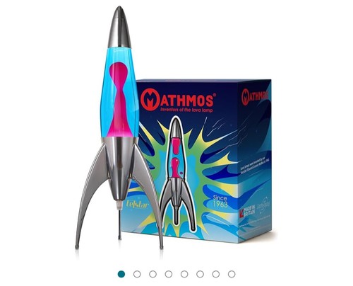 Mathmos telstar lava - lamp, blue