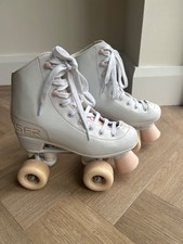 SFR Vision Quad Roller Skates Girls  White Pink Uk Size 2