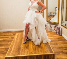 Wedding dress used size - dress,