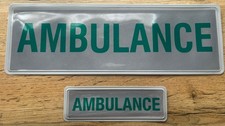 AMBULANCE REFLECTIVE BADGE