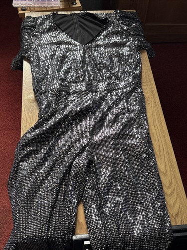 Abba style sequined jumpsuit - style,