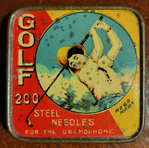 Scarce golf gramophone - golf,