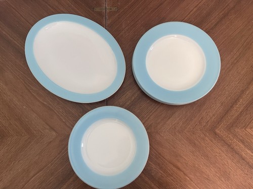 Vintage blue pyrex - blue, with