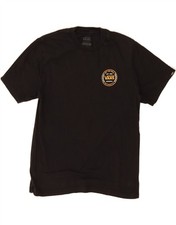 VANS Boys Classic Fit Graphic T-Shirt Top 12-13 Years Large Black Cotton BL10