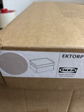 EKTORPCover for footstool, Kilanda light beige