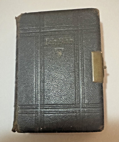 Bible with clasp inscribed - bible, clasp,
