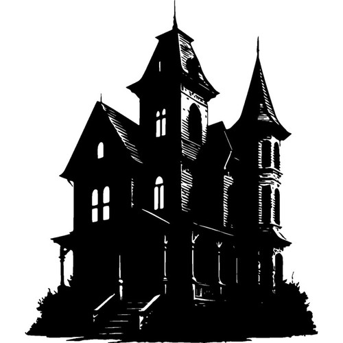 Abandoned haunted victorian - haunted,