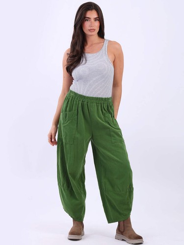 Women relaxed fit solid pants - relaxed,