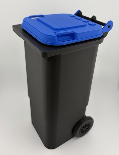Mini wheelie bin 24cm office - mini,