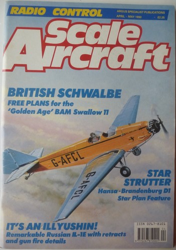 Radio control scale aircraft - control,