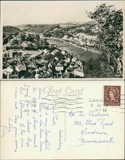 Looe 19626 J Salmon Real Photo RP 1955 Cancel