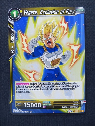 Vegeta explosion fury - vegeta, of